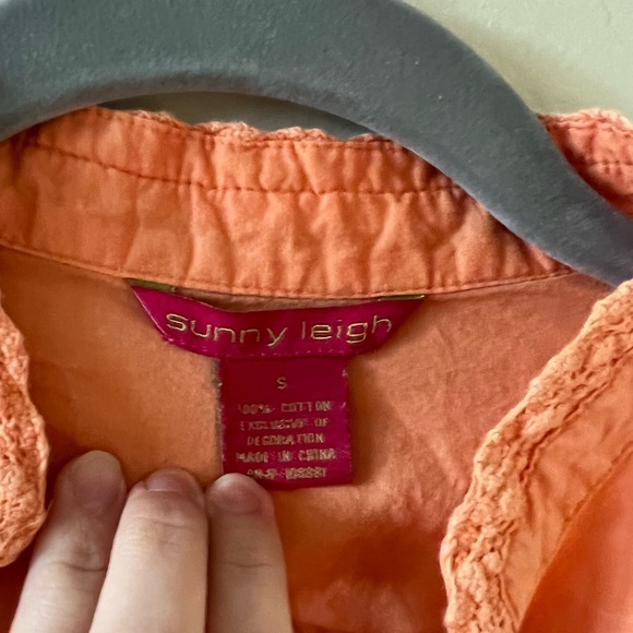 SOLD Y2K orange tie back top! - Picture 3 of 5